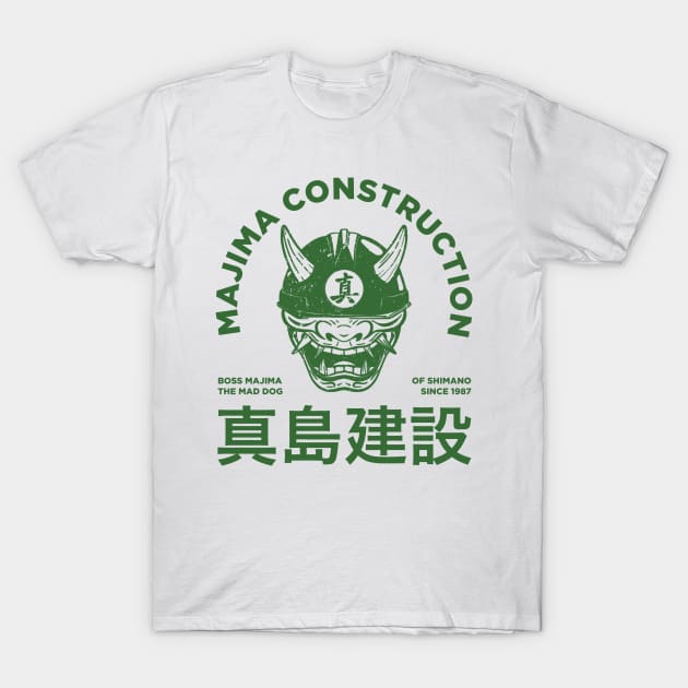 Majima Construction V1 T-Shirt by Haunted House Tattoo